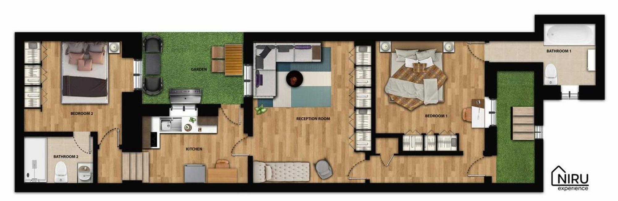 Апартаменти Niru Experience Hidden Gem In Chelsea 2Bd 2Ba Лондон Екстер'єр фото